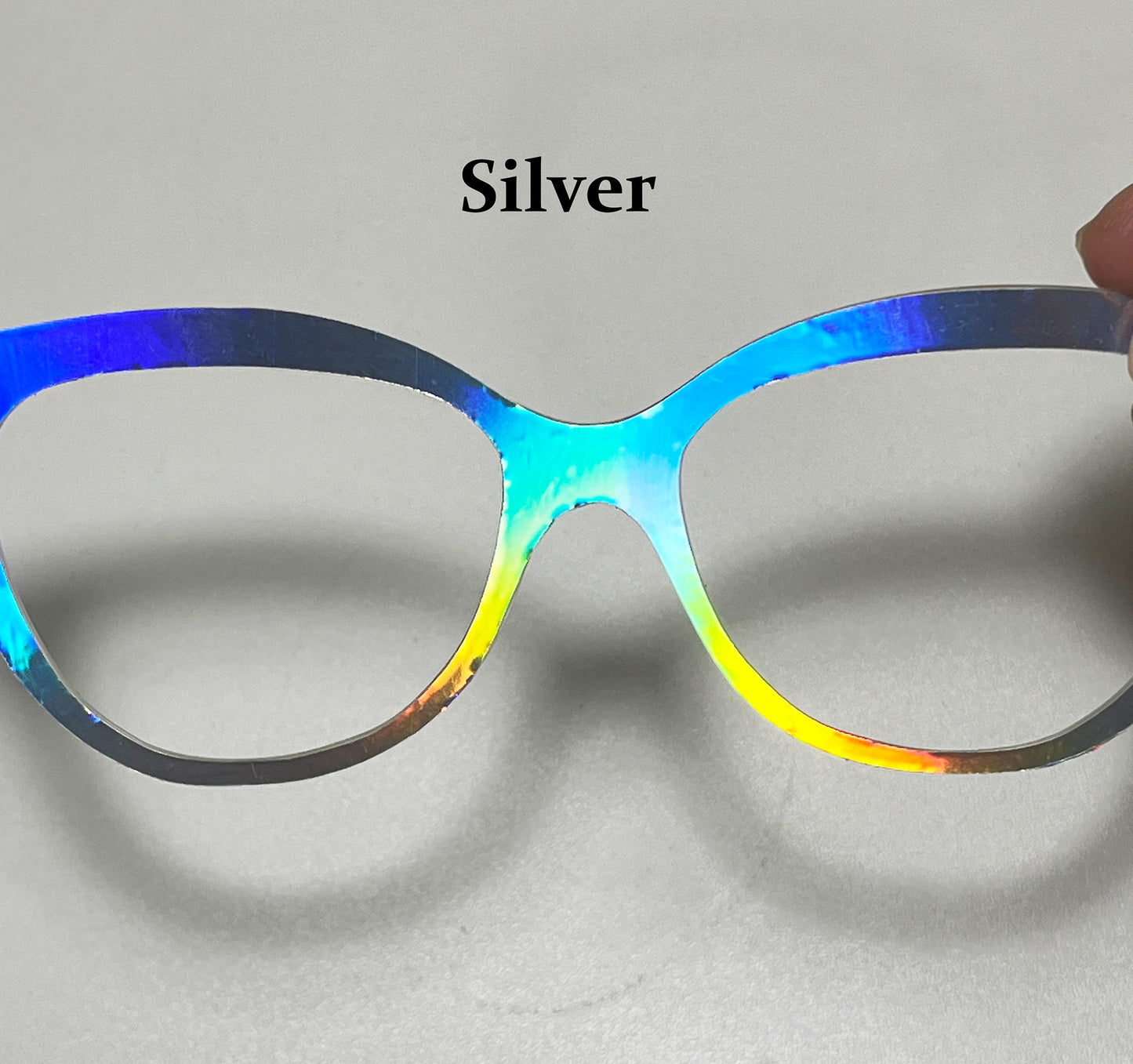 Holographic Color Changing Topper Ready to Snap Any Frame Style