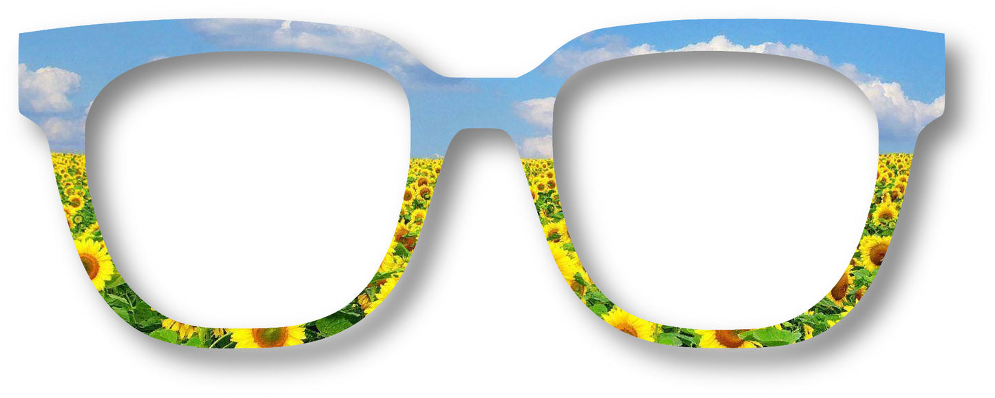 Sunflower fields Sticker Vinyl