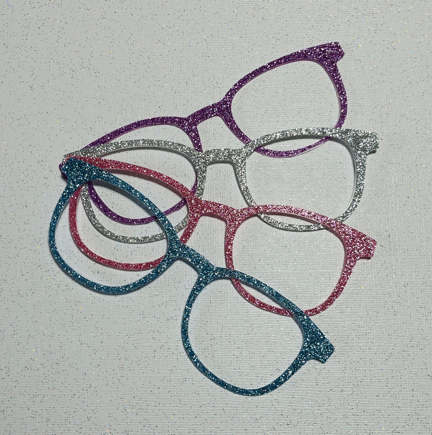 Glitter Topper Ready to Snap Any Frame Style
