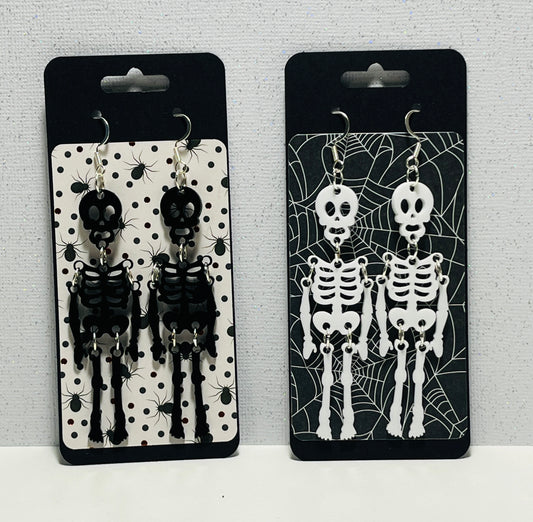 Skeleton Earrings