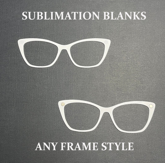 Sublimation ready 1.8 mm White Acrylic Topper