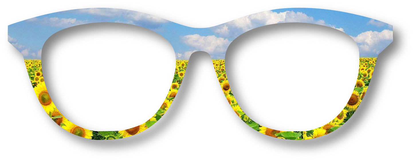 Sunflower fields Sticker Vinyl