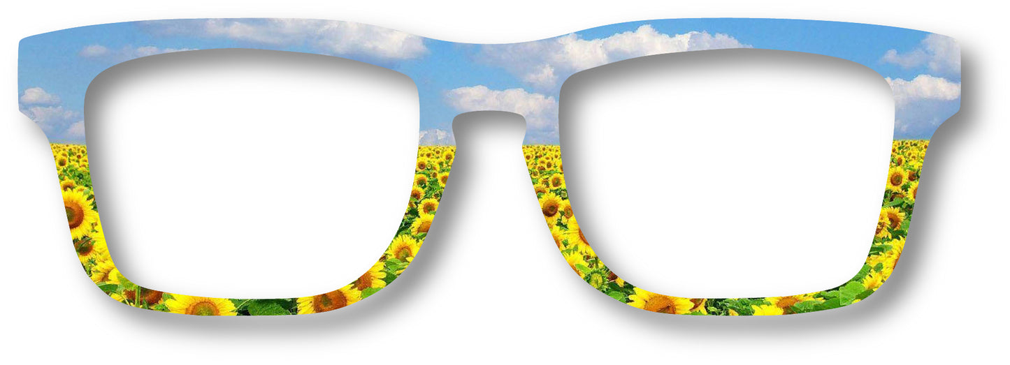 Sunflower fields Sticker Vinyl