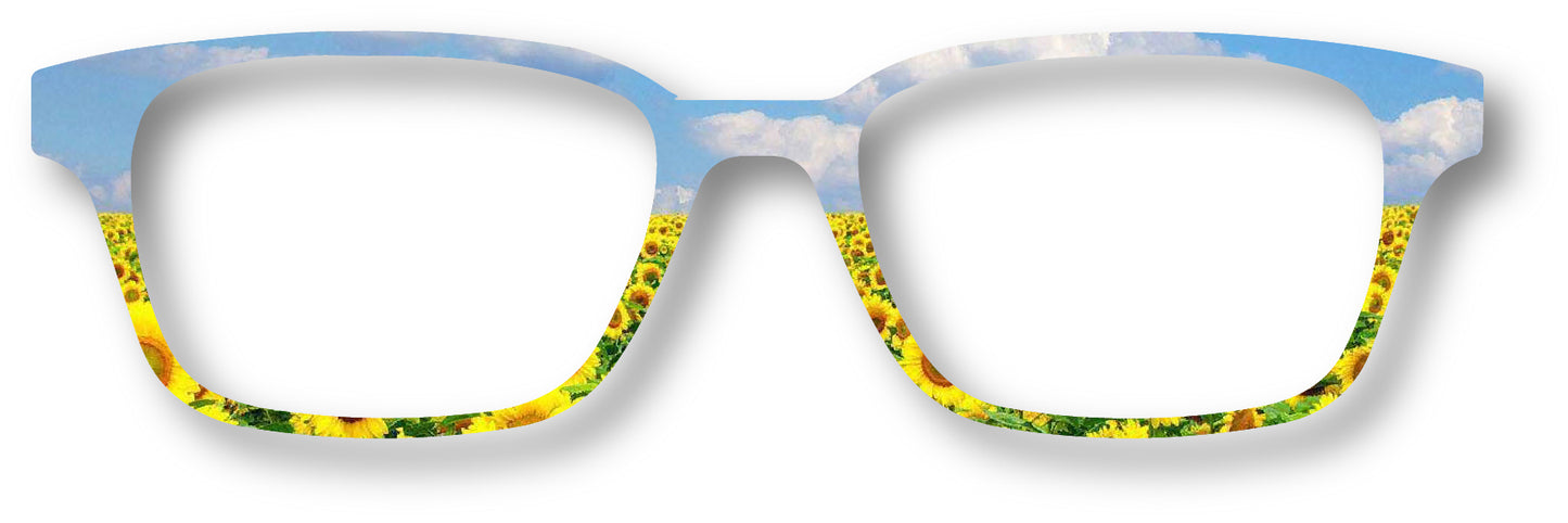 Sunflower fields Sticker Vinyl