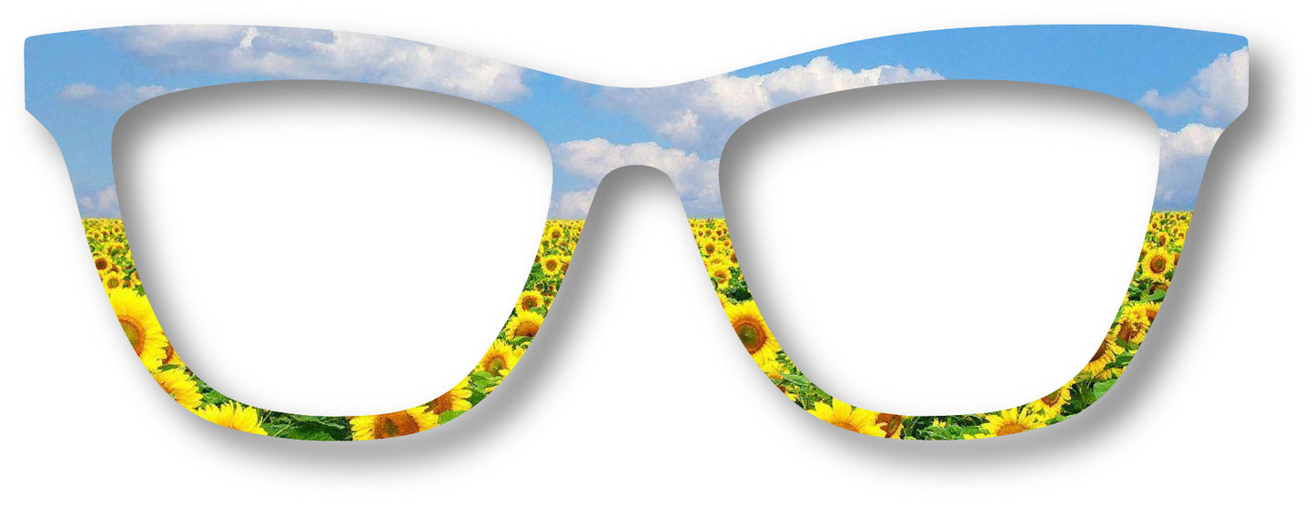 Sunflower fields Sticker Vinyl