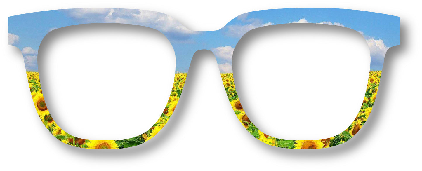 Sunflower fields Sticker Vinyl