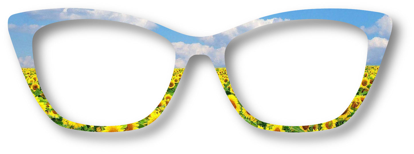 Sunflower fields Sticker Vinyl