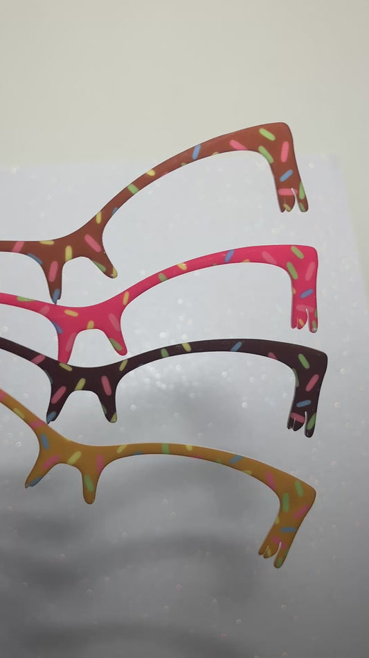 Ice Cream Brow Topper Drip Syrup Design Ready to Snap