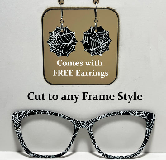 Spider Web Topper Ready to Snap with FREE Earrings